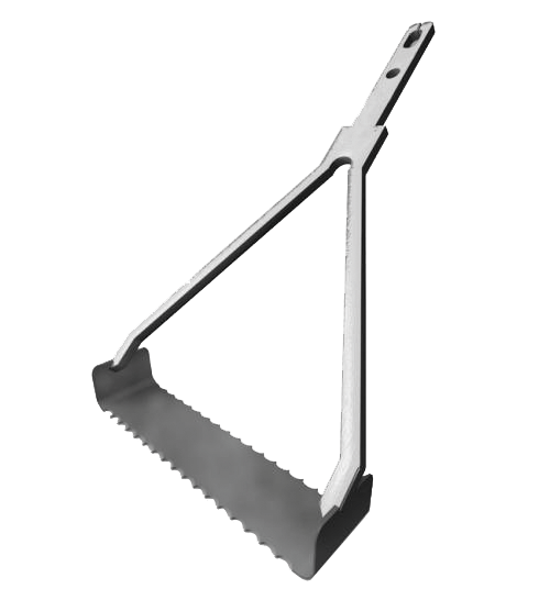 Polet Click-PRO Beugelschoffel Gegolfd