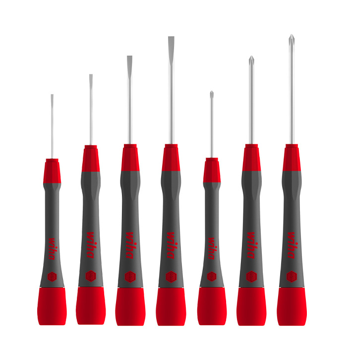 WIHA Microschroevendraaierset PicoFinish 260P SL/PH, 7-delig