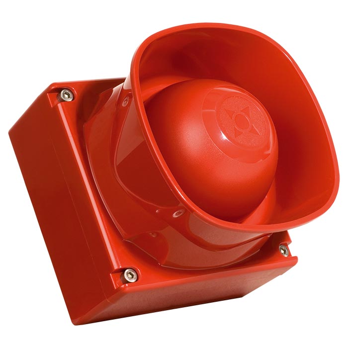 Compro Sirene Symphoni IP66 Low Power Rood