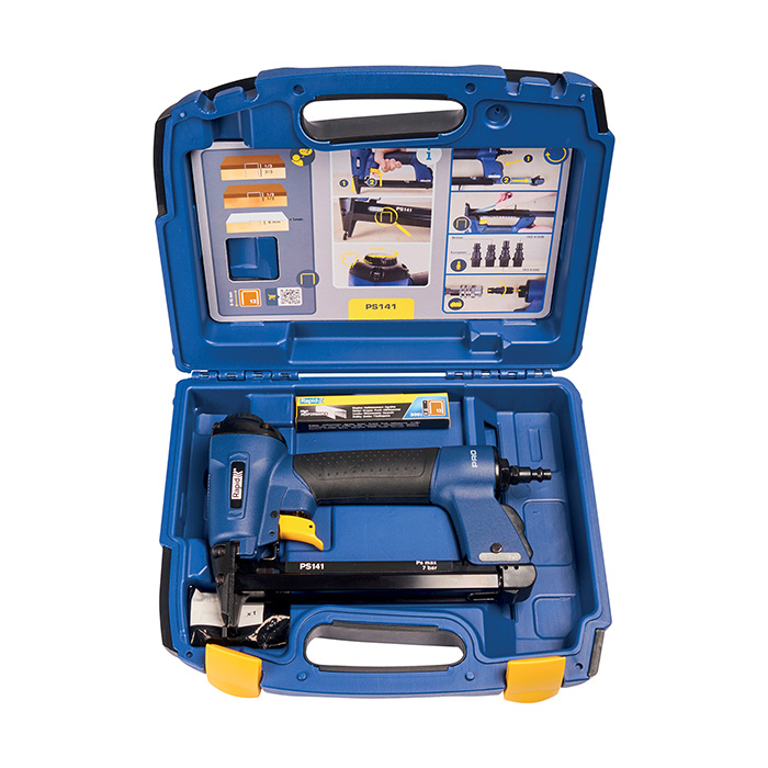 Rapid Pneumatische Tacker PS141 set in koffer