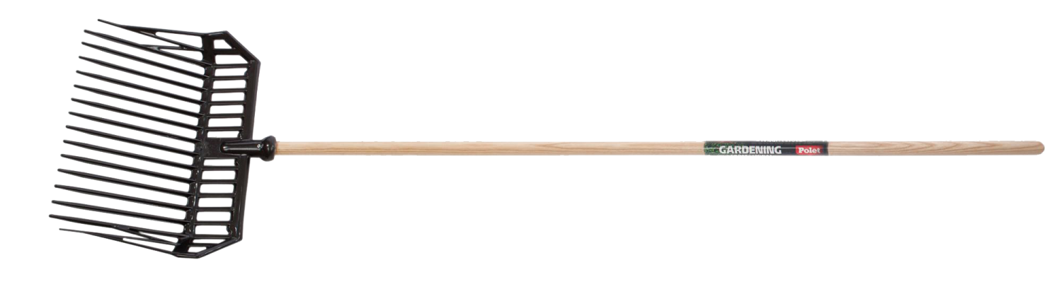 Polet Stalvork 16T ABS 420X310mm met essen steel 150cm