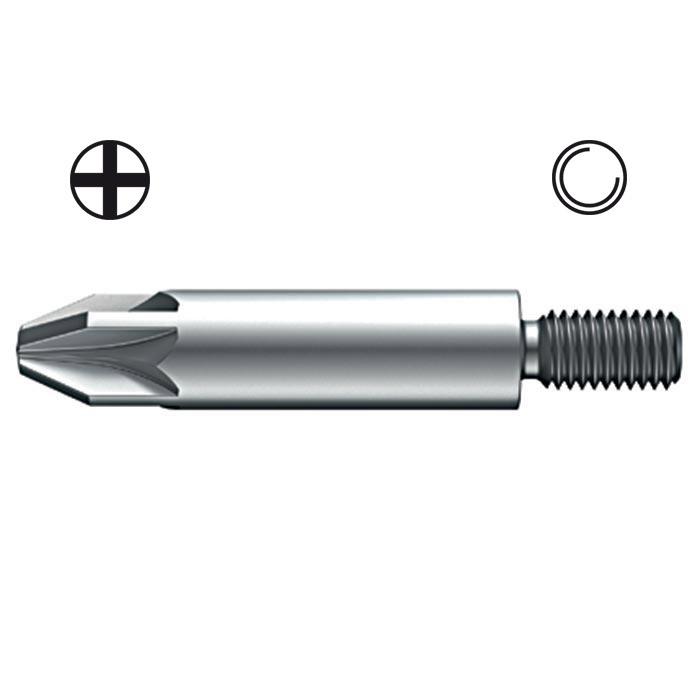 WIHA Bit met Schroefdraad M5 Kruiskop 7321 PH2x45
