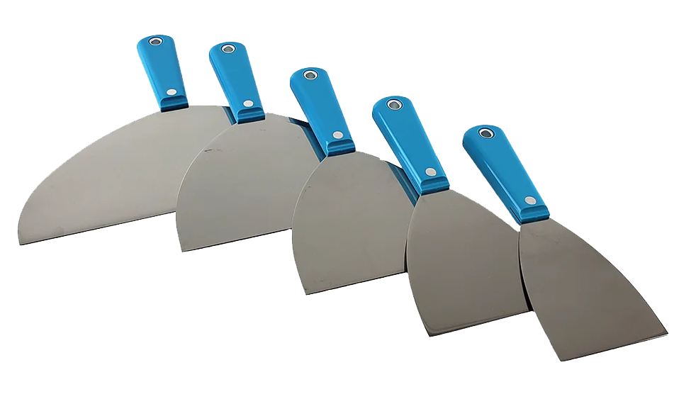 OX Trade RVS Plamuurmes - 5 Pack