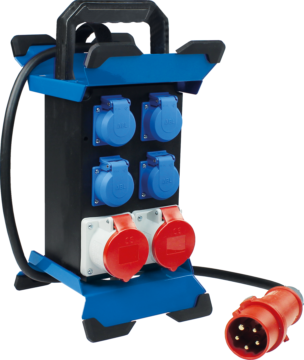 Schwabe CEE Stroomverdeler Stecky 11 400V/16A IP44 H07RN-F 5G2,5 2,5m