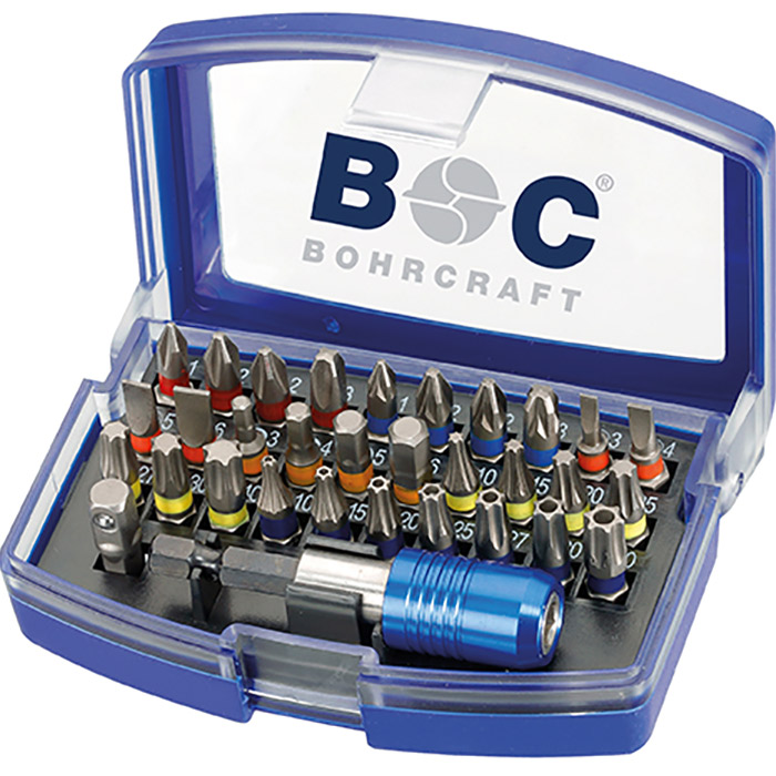 BC Bitset 1/4" PB32-3 Assorti, 32-delig SL3-6/PZ+PH1-3/TR+T10-40/SW3-6
