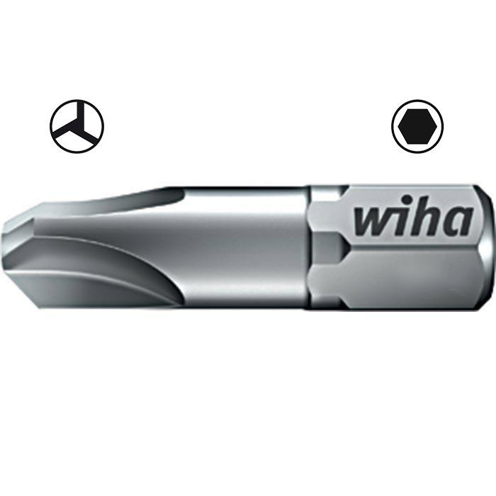 WIHA Standaard Bit 1/4" C6,3 Tri-Wing 7019 3x25