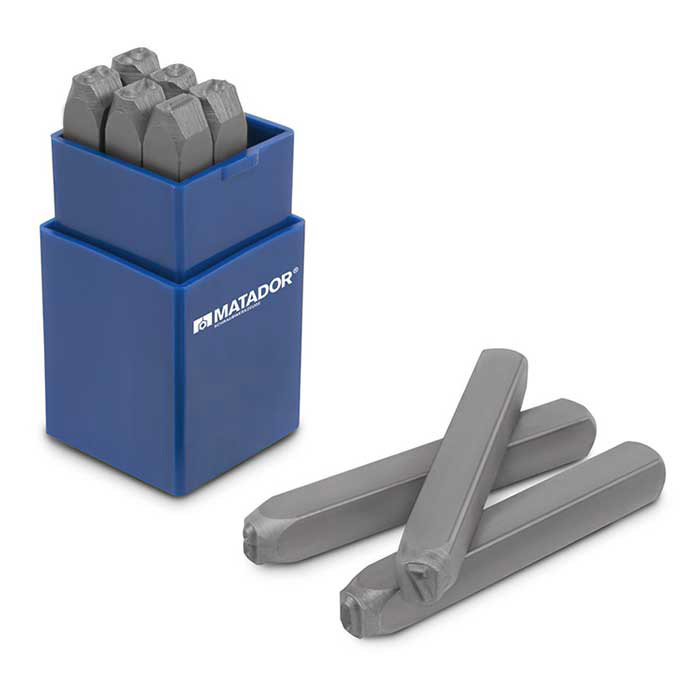Matador Slagcijferset DIN 1451 6mm