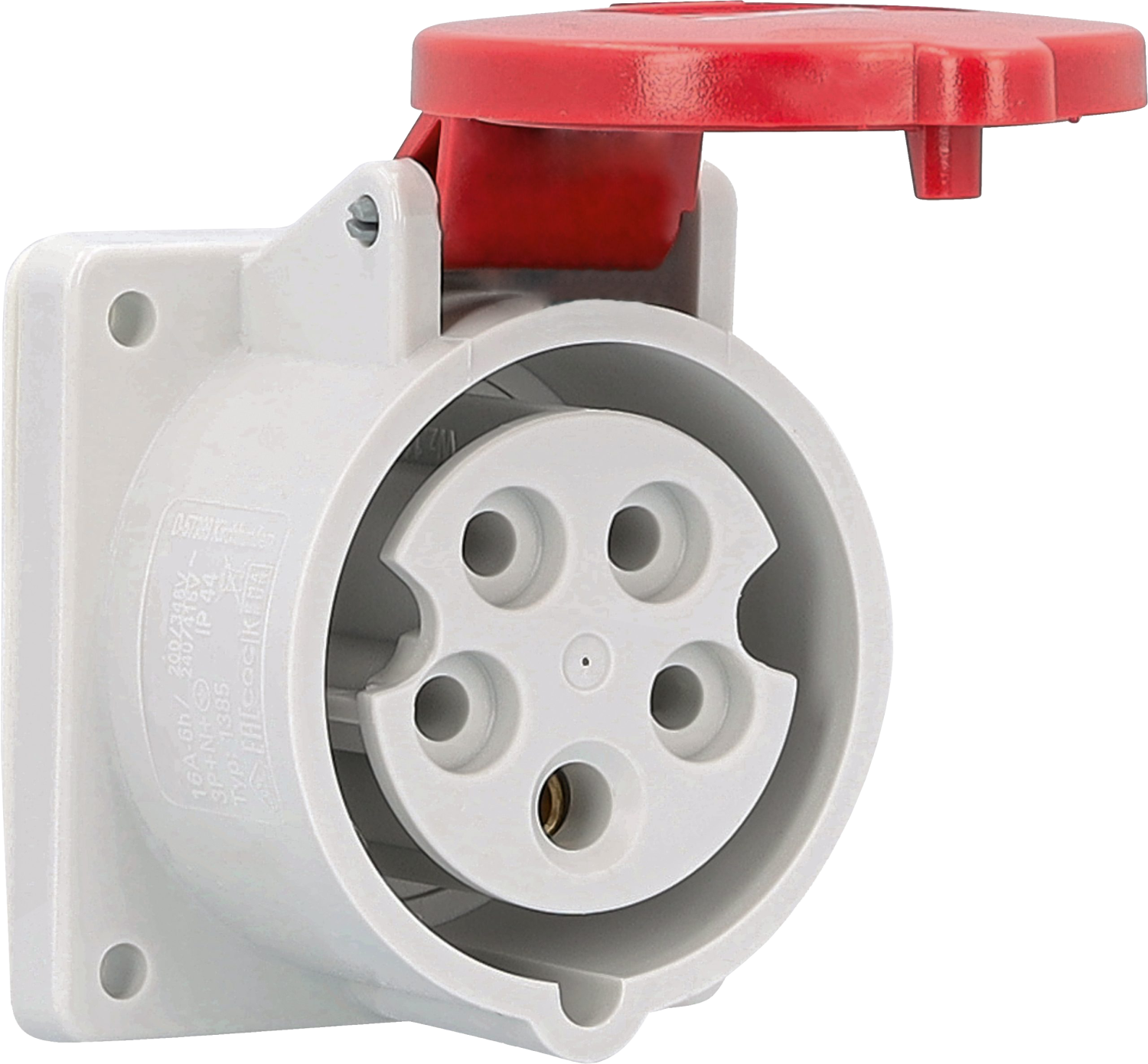 Schwabe CEE Opbouwcontactdoos 400V/32A IP44 5-polig