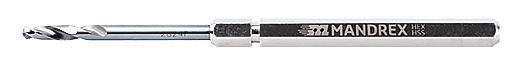 Mandrex MX-PT Centreerboor MX2P1010MANB voor gatzagen Ø32-210mm HSS-M2 Split Point - Zesk. 10