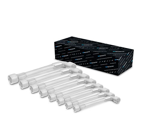 Matador Pijpkopsleutelset 6x12  8-19mm, 12-delig