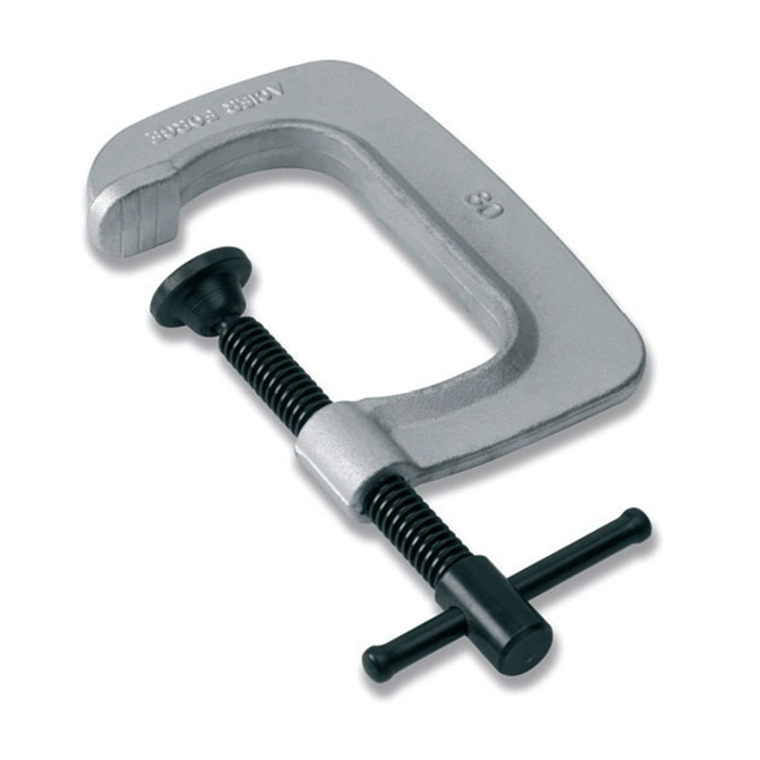 URKO Lijmklem 3-F C-vorm open spindel 200x105mm