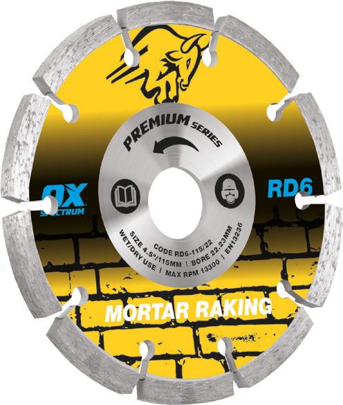 OX Premium Voegenschijf 125mm