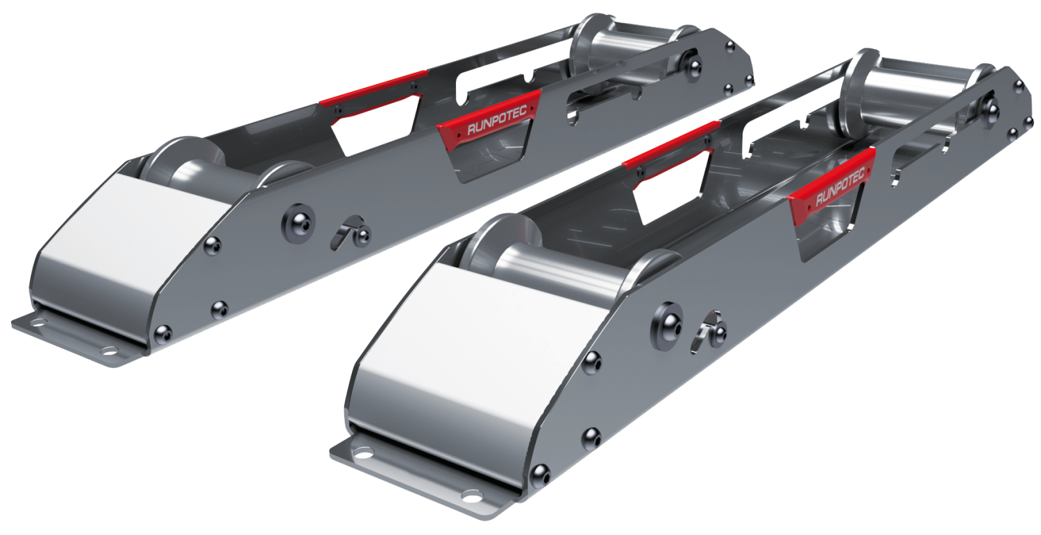 RUNPO Kabelafroller Rails AS 900 2 stuks