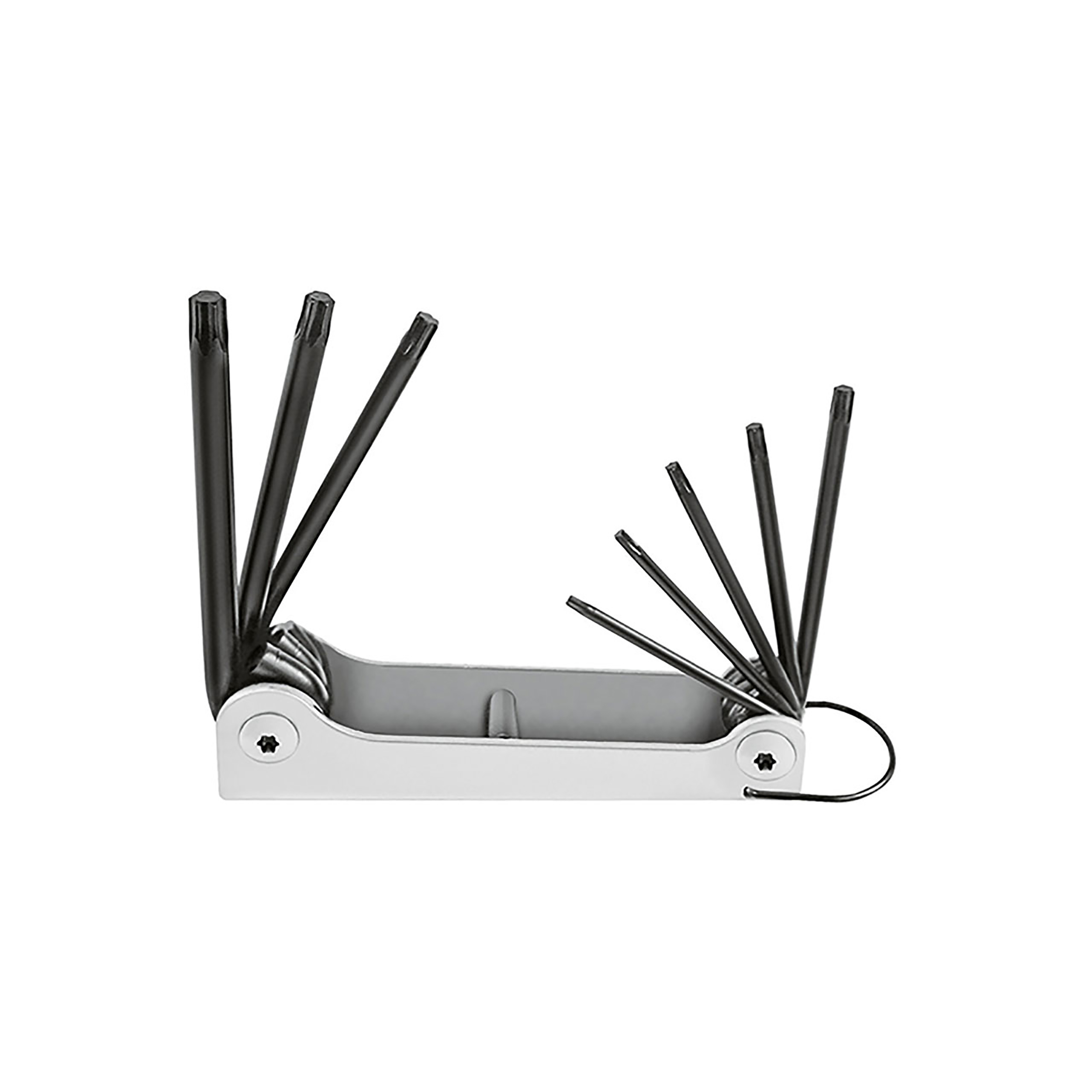 Matador TORXsleutelset mat verchroomd T9-40 in houder, 8-delig