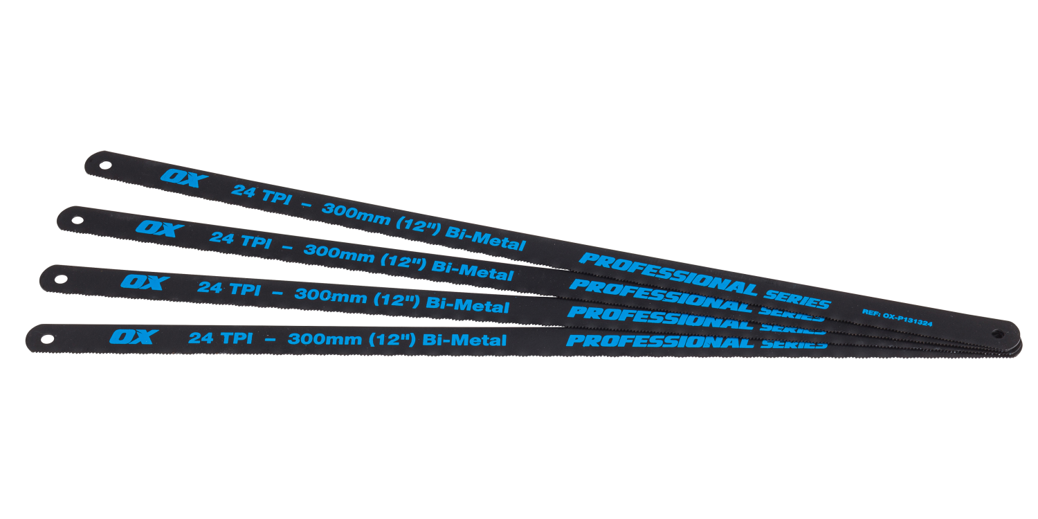 OX Pro Metaalzaagblad OX-P131324 300mm 24 TPI (4 stuks)