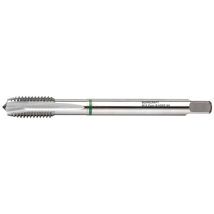 BC PP Machinetap Groenring DIN 376 HSS-E Co 5%  vorm B M22