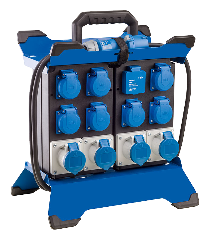 Schwabe Camping CEE Powerlight Stroomverdeler Stecky DUO 5 230V IP44 3,4m