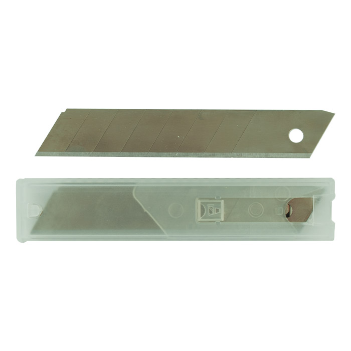 AMW-Connect Reserve afbreekmessen 18mm in dispencer(10st)