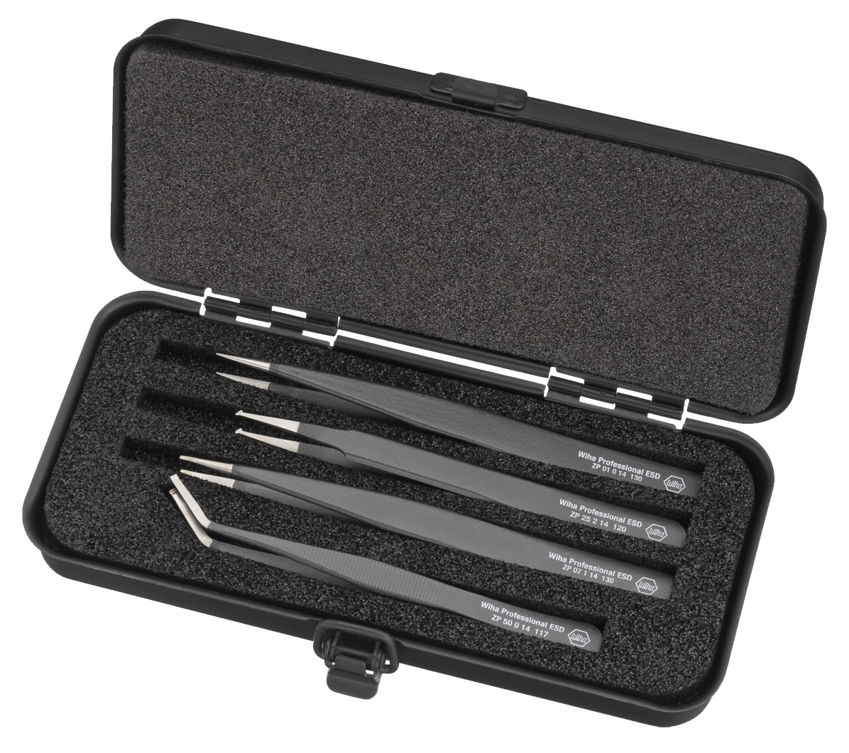 WIHA SMD Pincettenset Professional ESD ZP99 0 140 02, 5-delig