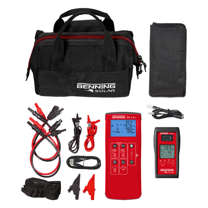 BENNING PV 1-1+ Set voor fotovoltaïsche installaties