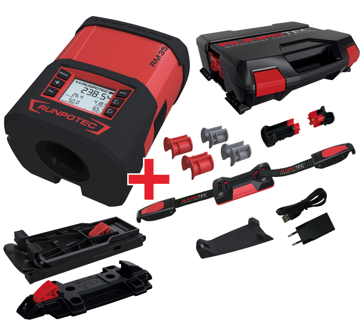 RUNPO RM35 Digitale Kabellengtemeter Gekalibreerd