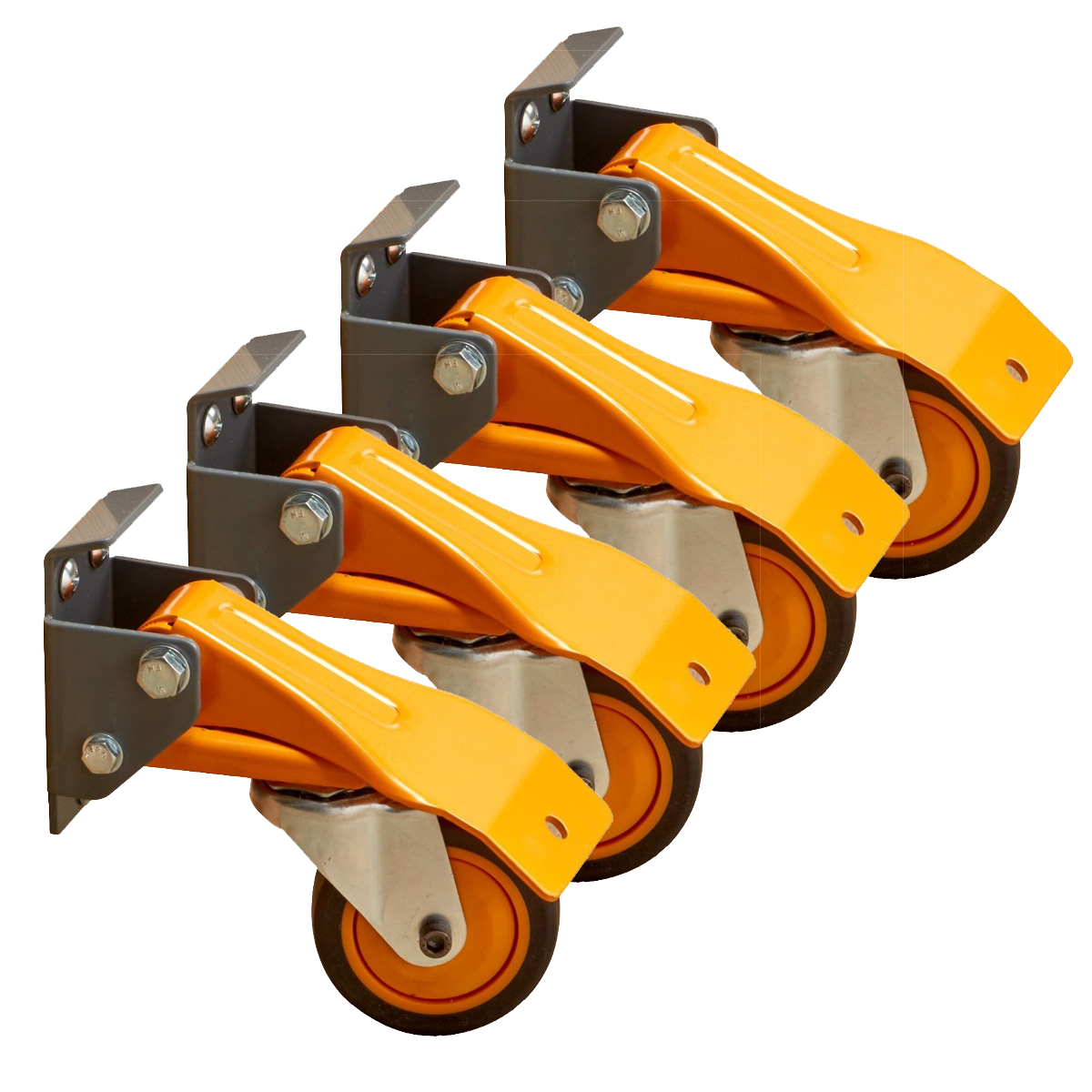 Bora Zwenkwielset Werkbank (4 stuks)