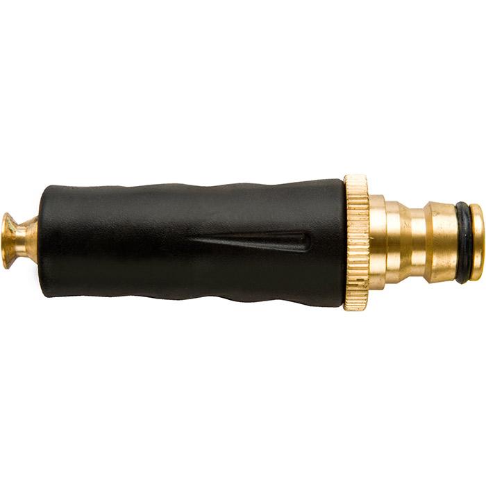 Polet Sproeilans Brass Regelbaar Softtouch in blister