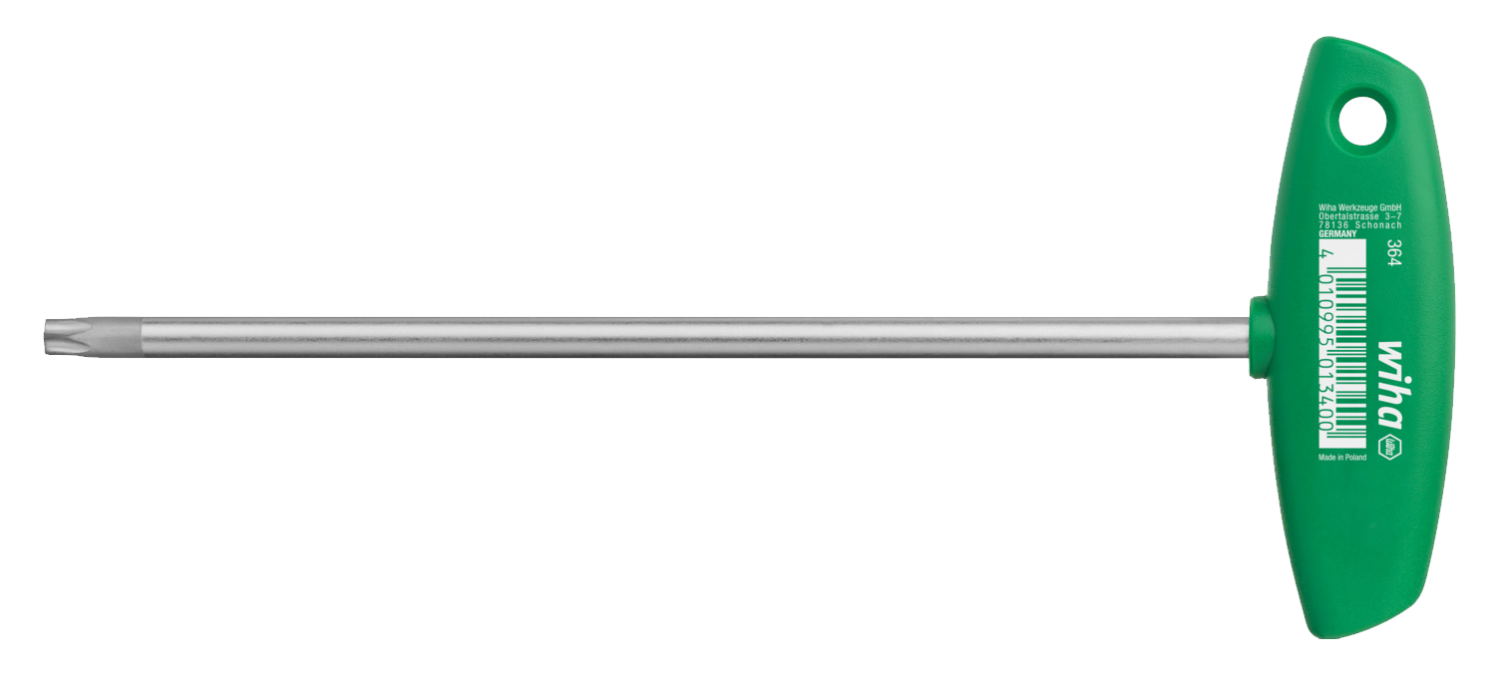 WIHA T-greep TORXsleutel Classic 364 T30x200mm
