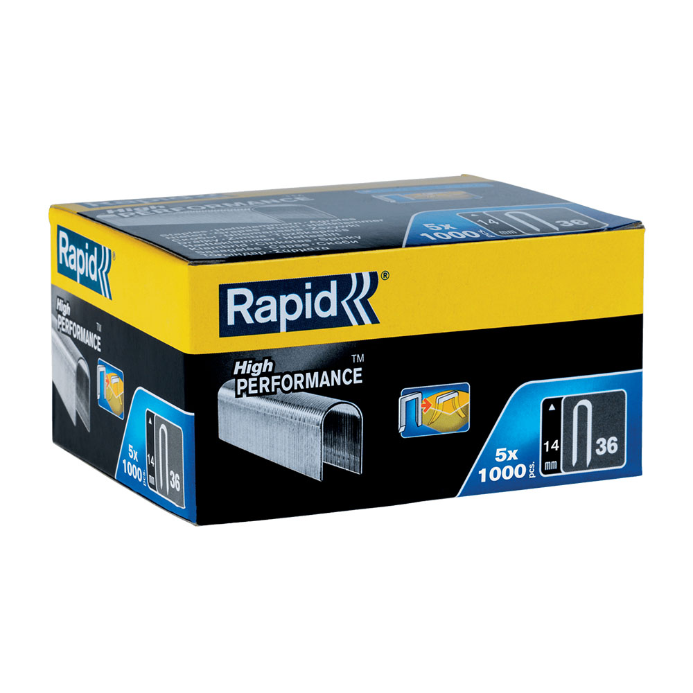 Rapid Kabelniet 36/14mm DP Gegalvaniseerd in doos (5x1000 stuks)