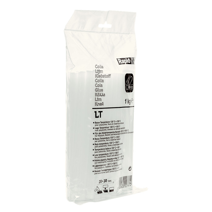 Rapid Lijmpatronen Ø12x190mm 1,0kg LT in zak
