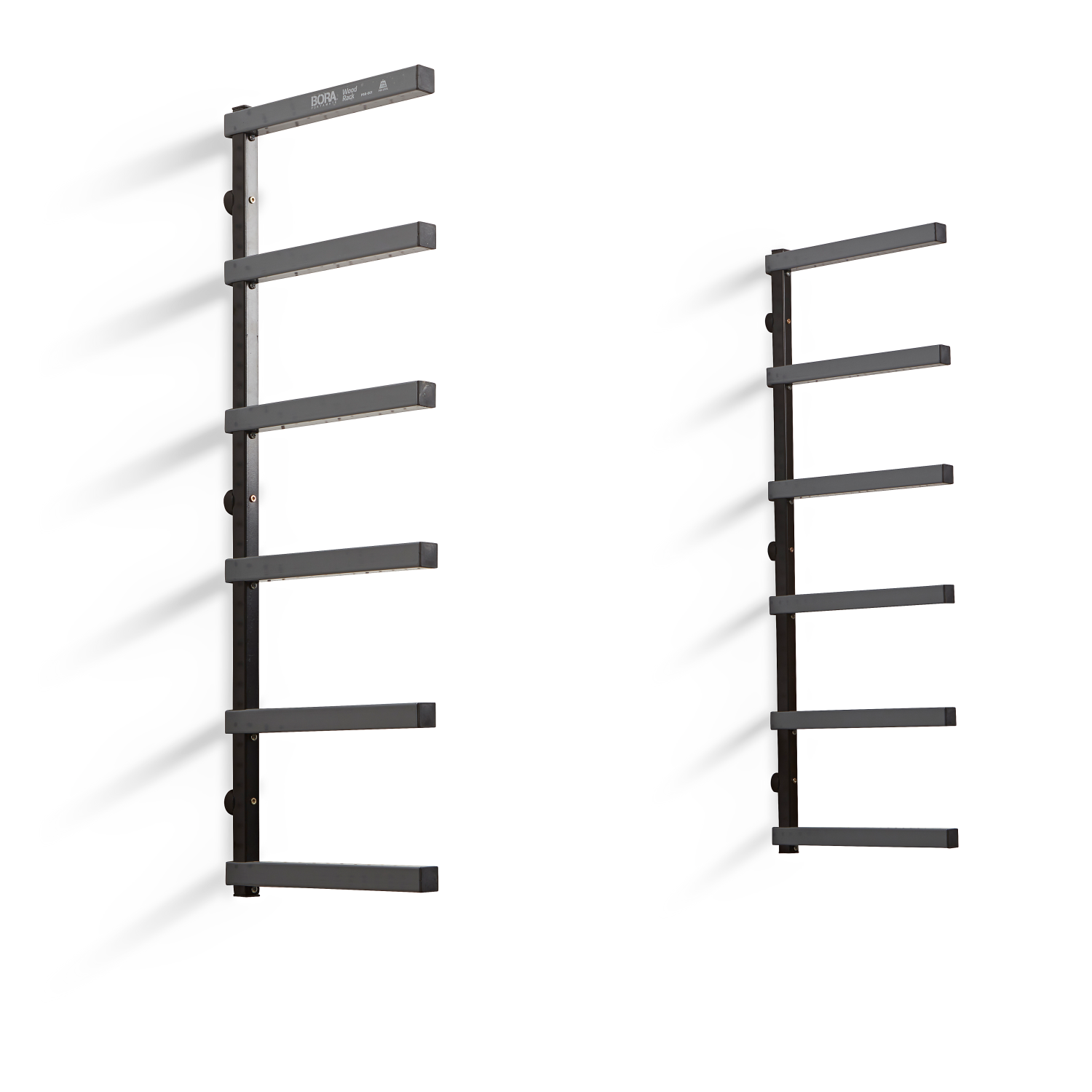 Bora Wandrek 6 Etages Grijs/Zwart