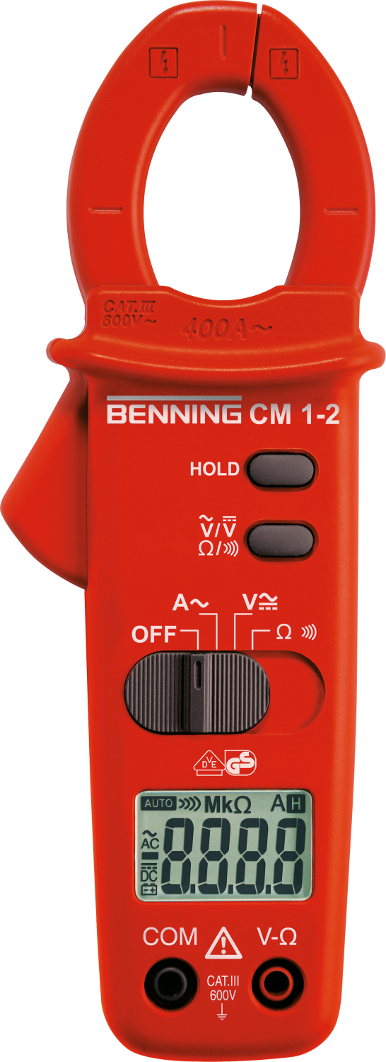 BENNING CM 1-2 Digitale Stroomtang-Multimeter