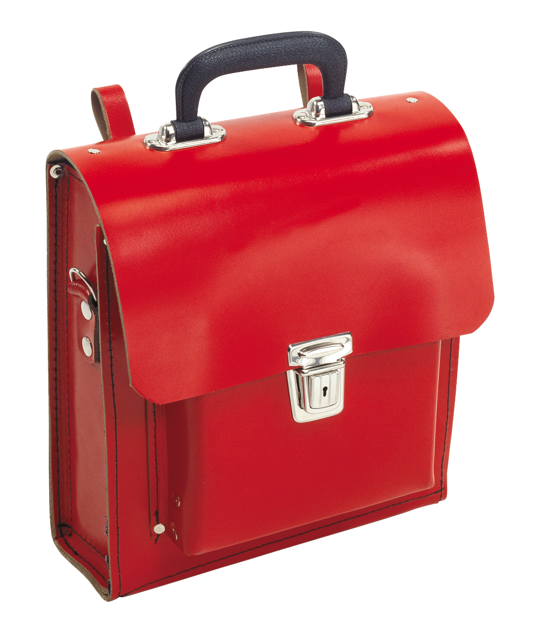 Friedrich Lederen Veiligheidsgereedschapskoffer rood 300x260x150mm