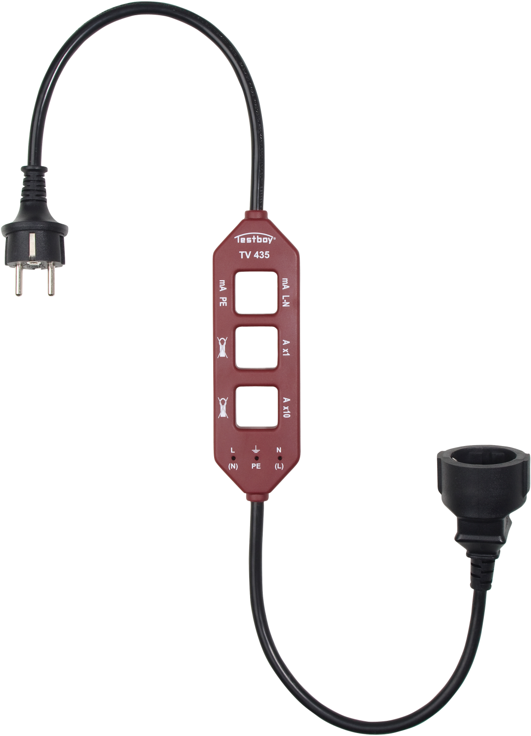 Testboy TV 435 Meetadapter