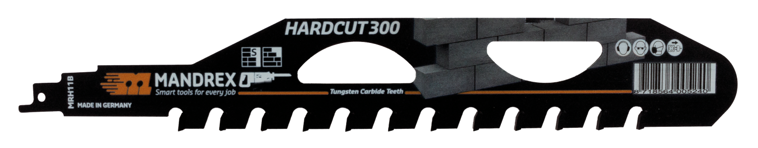 Mandrex Hardcut Reciprozaagblad MRH11B 300mm (1 st.)