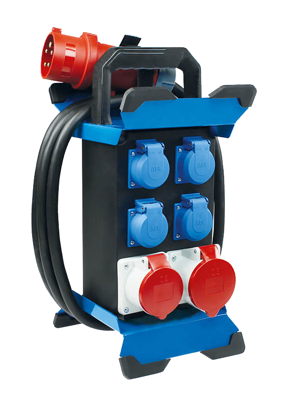 Schwabe CEE Stroomverdeler Stecky 13 400V/32A IP44 H07RN-F 5G4 4,5m