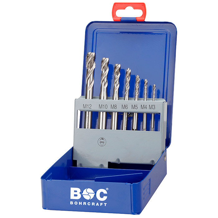 BC Machinetappenset HSS-E MGB 7-S vorm C RSP35° M3-M12, 7-delig