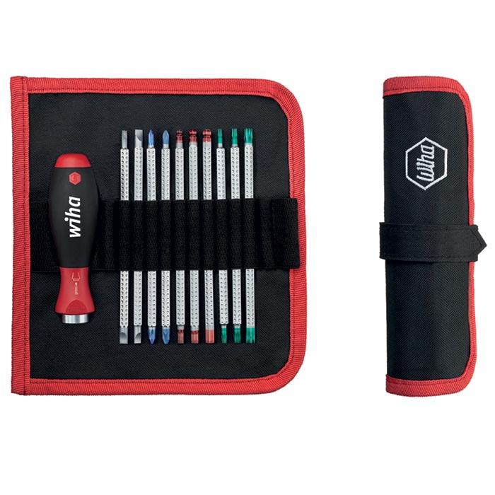 WIHA SYSTEM 6 Combischachtenset 281, 12-delig roletui