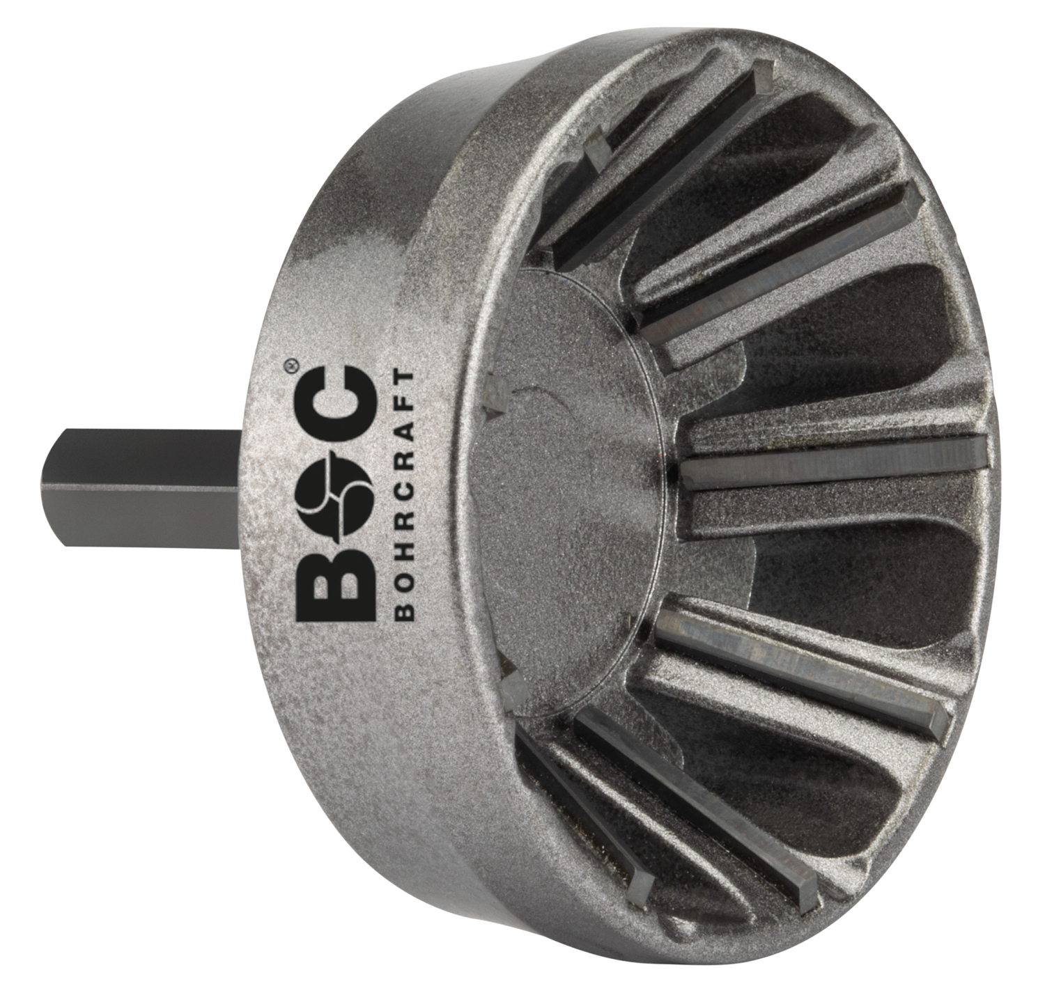 BC Ontbramer EGR54 HM+ 34-54 mm met HM-mesjes in Bohrcraft Karton