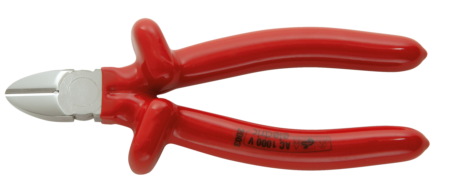 Friedrich Zijkniptang 1000V dompel geïsoleerd 180mm VDE