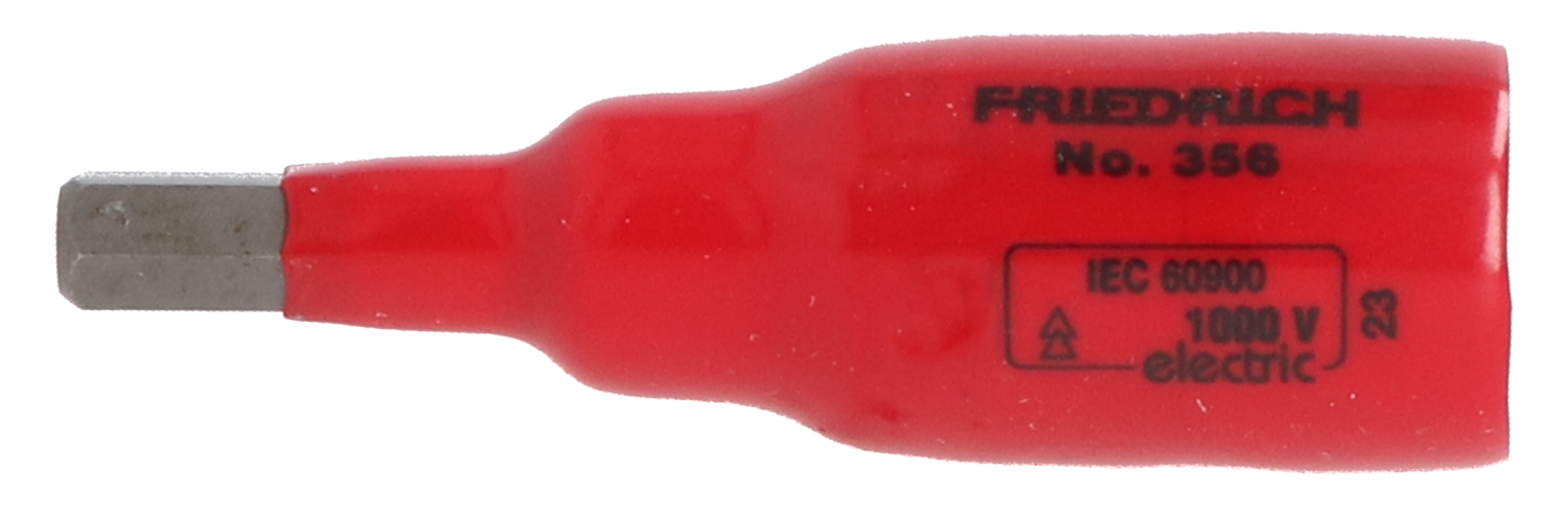 Friedrich 1/2" Inbusdop 356 1000V 70mm 4mm