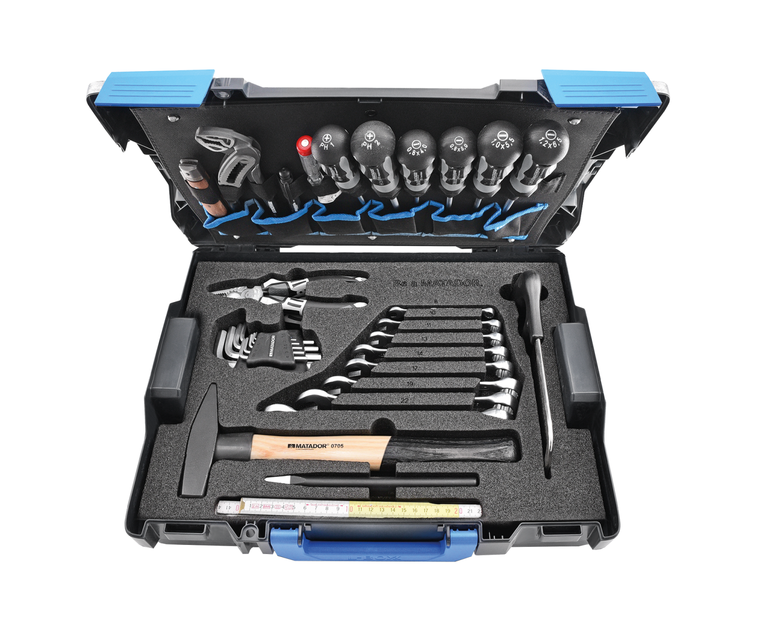 Matador Smartybox L2 Gereedschapsset 8-22mm, 41-delig