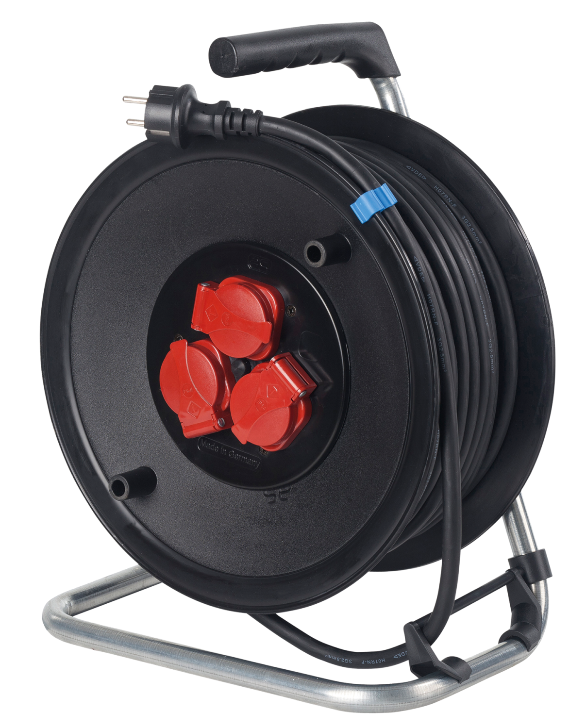 Schwabe Kabelhaspel 230V/16A IP44 Neopreen H07RN-F 3G2.5 40m