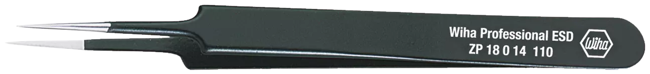 WIHA Precisiepincet Professional ESD ZP18014 110mm