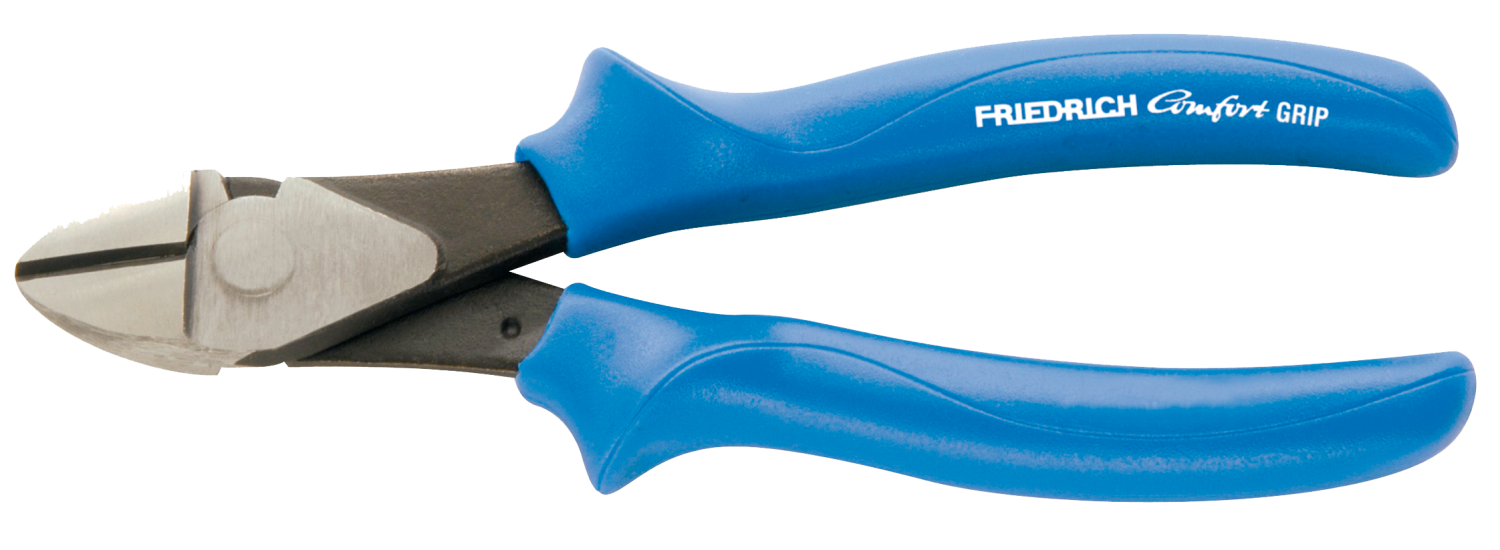 Friedrich Krachtzijkniptang blauw 170mm