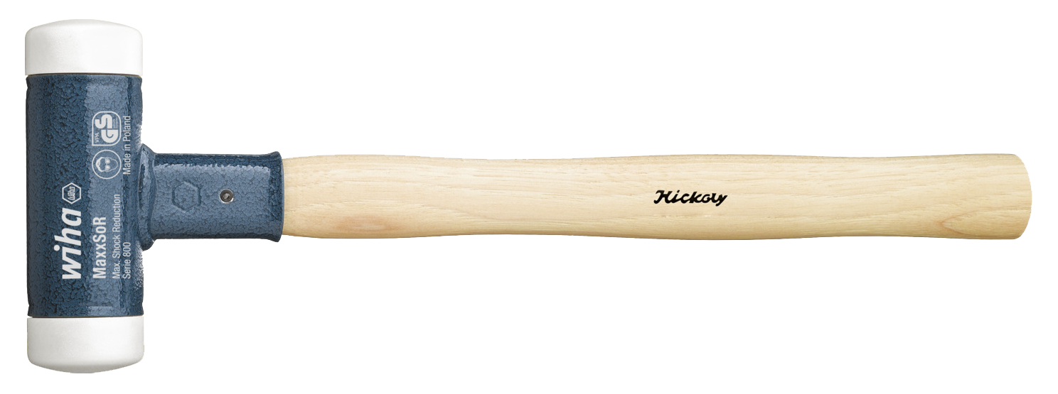 WIHA Terugslagvrije Hamer 8001 Ø 60mm Hickorysteel 420mm