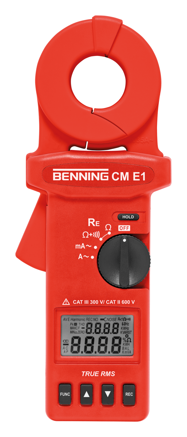 BENNING CM E1 Aardingsmeettang TRUE RMS