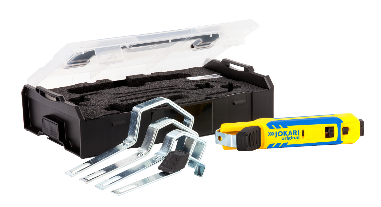 Jokari 71000 Kabelmes System 4-70 Actieset met Wisselbeugels