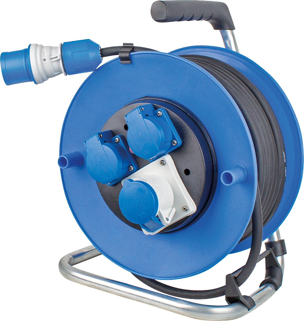 Schwabe Camping CEE Powerlight Kabelhaspel Neopreen 230V/16A IP44 H07RN-F 3G2.5 25m