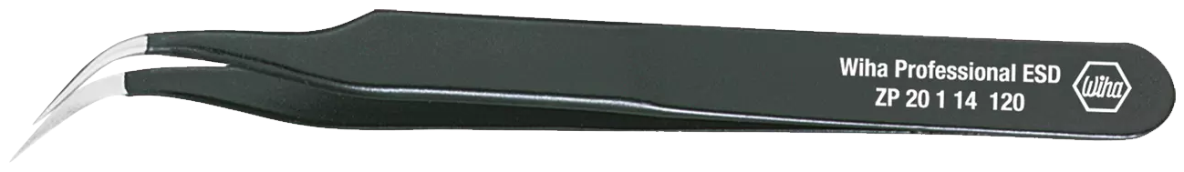 WIHA Precisiepincet Professional ESD ZP20114 120mm